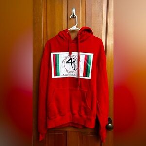 Spike Lee 40 Acres and a Mule Defend Brooklyn Red Hoodie